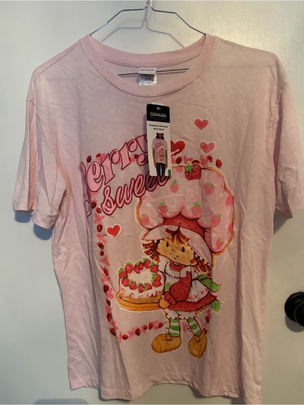 Strawberry Shortcake Pink Woman’s Graphic Tee